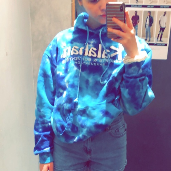 kalahari Other - Blue small Kalahari hoodie